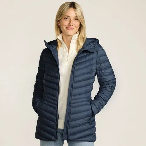 Wanderweight Packable Down Long Jacket