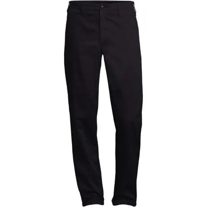 School Uniform Men's Tailored Fit Plain Front Chino Pants