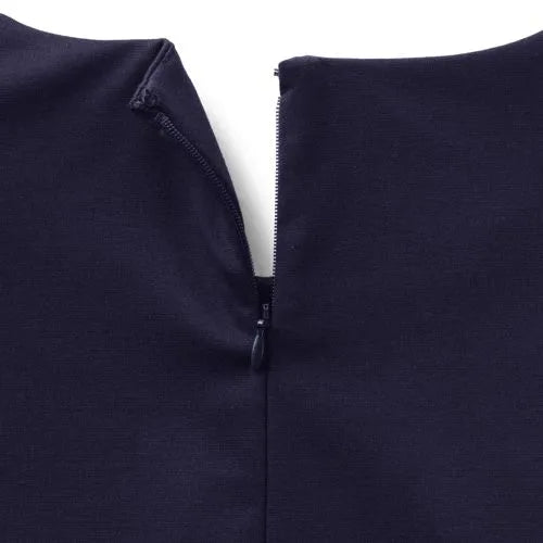 Women's Short Sleeve Ponte Dress