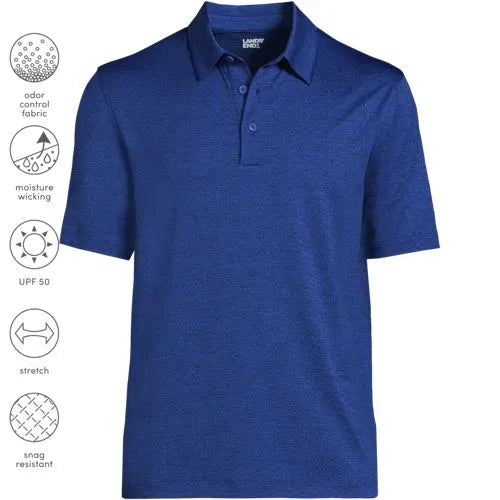 Men's Rapid Dry Space Dye Polo Shirt
