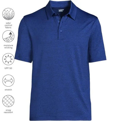 Men's Rapid Dry Space Dye Polo Shirt