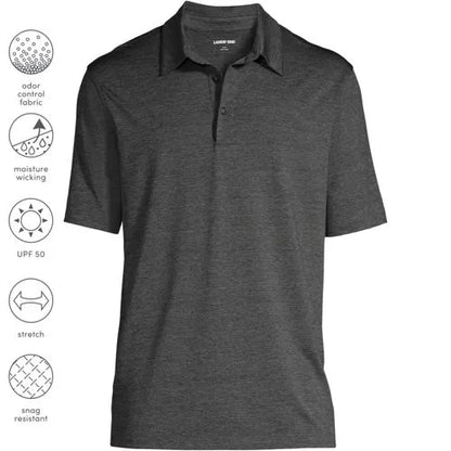 Men's Rapid Dry Space Dye Polo Shirt