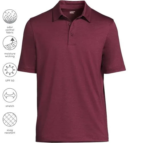 Men's Rapid Dry Space Dye Polo Shirt