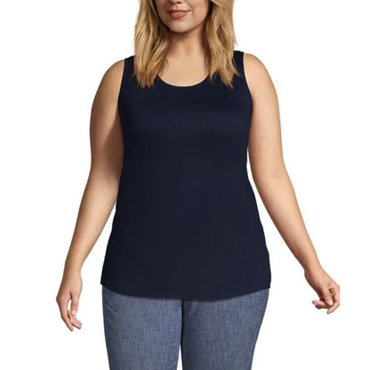 Women's Supima Cotton Tunic Tank Top