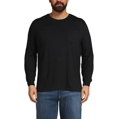 Men's Super-T Long Sleeve T-Shirt with Pocket