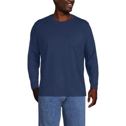 Men's Super-T Long Sleeve T-Shirt with Pocket