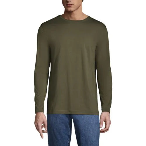 Men's Long Sleeve Cotton Supima Tee