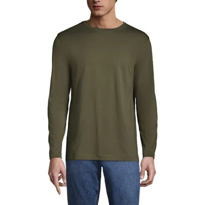 Men's Long Sleeve Cotton Supima Tee
