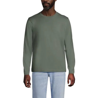Men's Long Sleeve Cotton Supima Tee