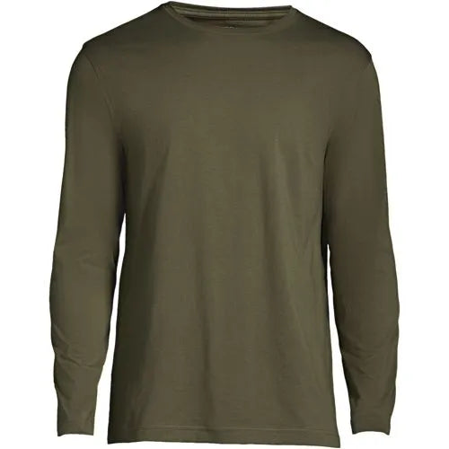 Men's Long Sleeve Cotton Supima Tee