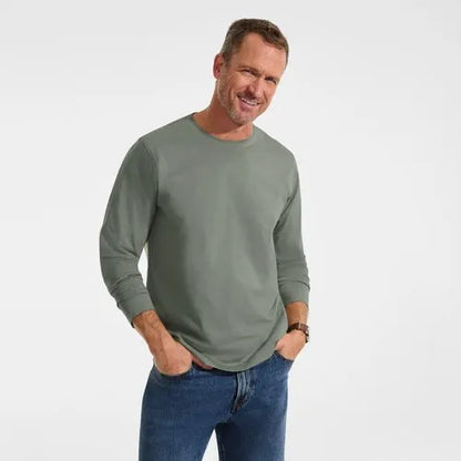 Men's Long Sleeve Cotton Supima Tee