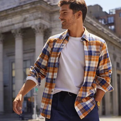 Men's Long Sleeve Cotton Supima Tee