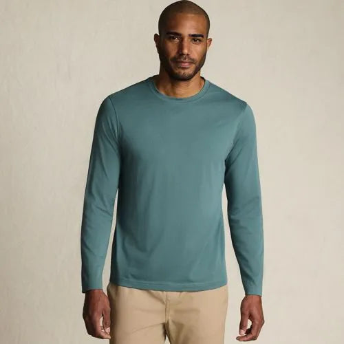 Men's Long Sleeve Cotton Supima Tee