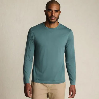 Men's Long Sleeve Cotton Supima Tee