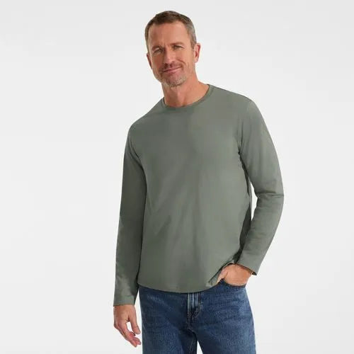 Men's Long Sleeve Cotton Supima Tee