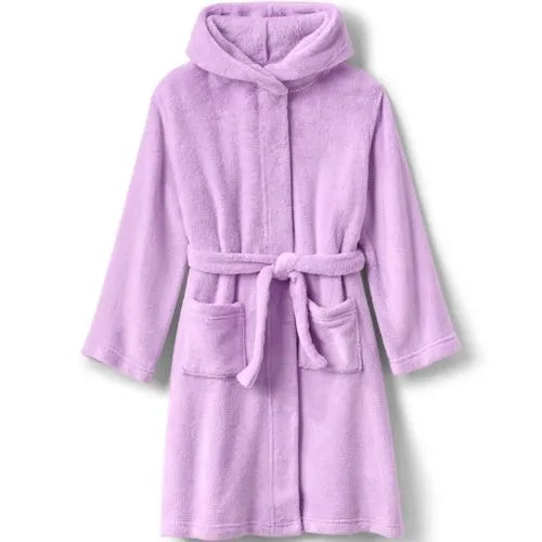 Kids Fleece Hooded Robe