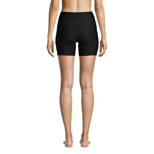 Women's 6" High Waisted Bike Swim Shorts