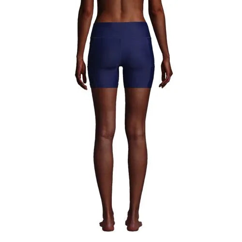 Women's 6" High Waisted Bike Swim Shorts