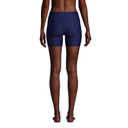 Women's 6" High Waisted Bike Swim Shorts