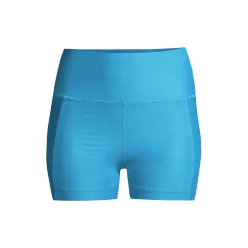 Women's 6" High Waisted Bike Swim Shorts