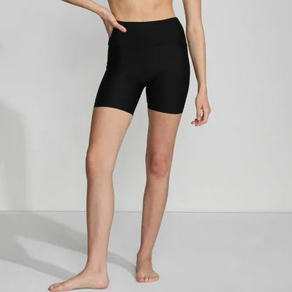 Women's 6" High Waisted Bike Swim Shorts