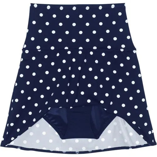 Women's Tummy Control Ultra High Waisted Modest Swim Skirt Swim Bottoms