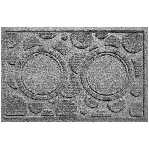 Matterly Waterhog® Dots Dog Bowl Mat
