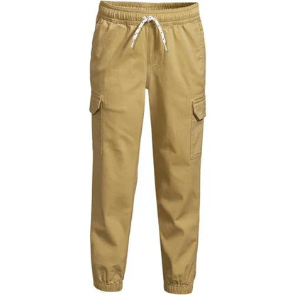 Boys Iron Knee Stretch Cargo Jogger Pants