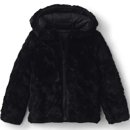 Kids Reversible Insulated Fleece Jacket