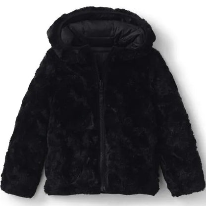 Kids Reversible Insulated Fleece Jacket