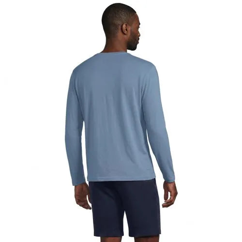 Men's Long Sleeve Cotton Supima Henley
