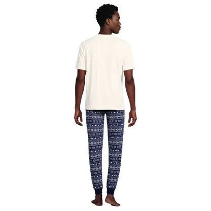 Men's Knit Jersey Pajama Sleep Set