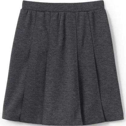 School Uniform Girls Ponte Pleat Skirt Top of Knee