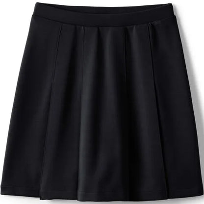 School Uniform Girls Ponte Pleat Skirt Top of Knee