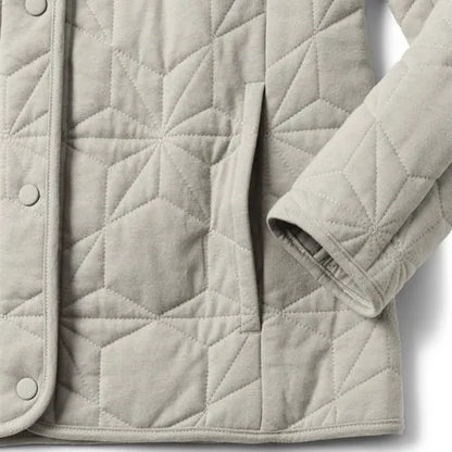 Women's Cotton Quilted Long Insulated Jacket