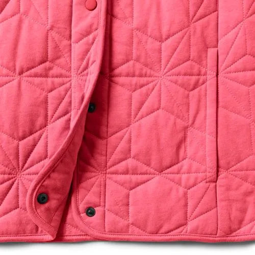 Women's Cotton Quilted Long Insulated Jacket