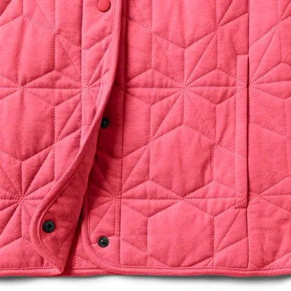 Women's Cotton Quilted Long Insulated Jacket