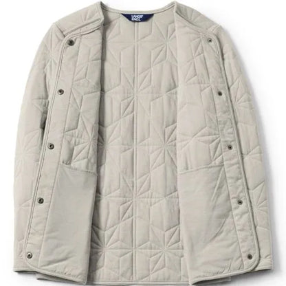 Women's Cotton Quilted Long Insulated Jacket