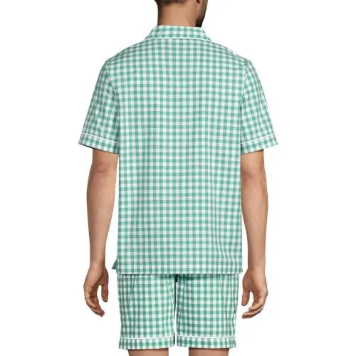 Men's Short Sleeve Essential Pajama Shirt