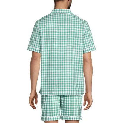 Men's Short Sleeve Essential Pajama Shirt