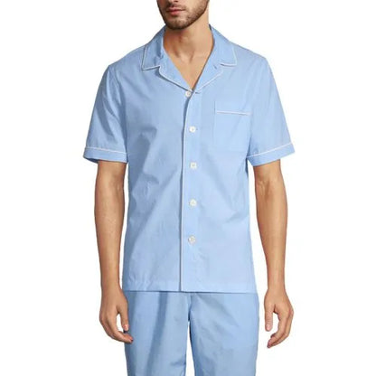 Men's Short Sleeve Essential Pajama Shirt