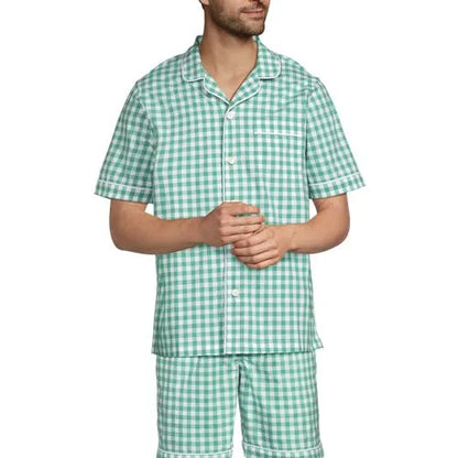 Men's Short Sleeve Essential Pajama Shirt