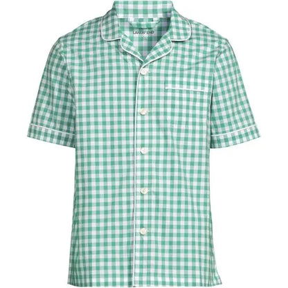 Men's Short Sleeve Essential Pajama Shirt