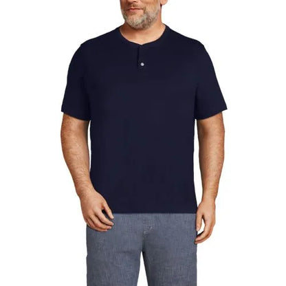 Men's Short Sleeve Super-T Henley