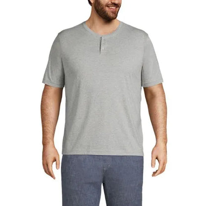 Men's Short Sleeve Super-T Henley