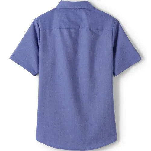 School Uniform Girls Short Sleeve Oxford Dress Shirt