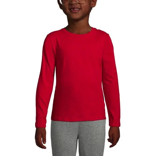 School Uniform Girls Long Sleeve Essential T-shirt