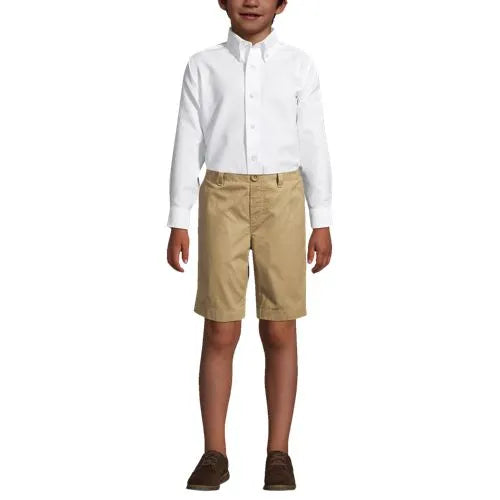 School Uniform Kids Elastic Waist Pull On Shorts