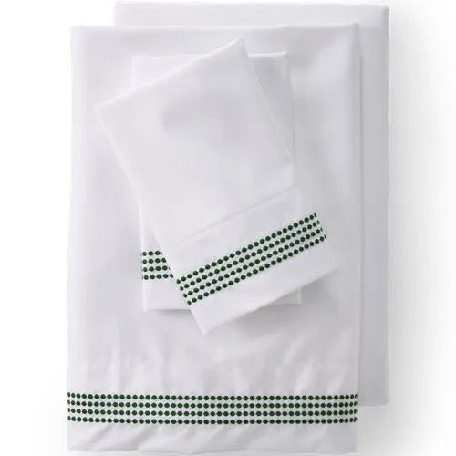 400 Thread Count Sateen Embroidered Sheets