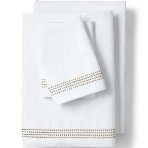 400 Thread Count Sateen Embroidered Sheets